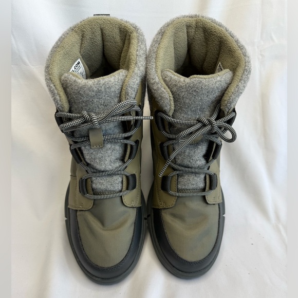 Sorel-Explorer II Carnival Felt Waterproof Snow Winter Boots Women’s Size 9 VEUC - Picture 1 of 12